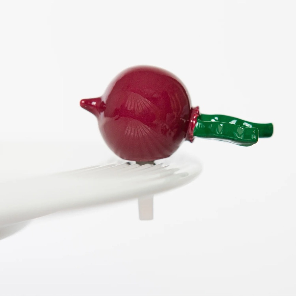 Nora Fleming Mini A427 Totally Rad (radish)